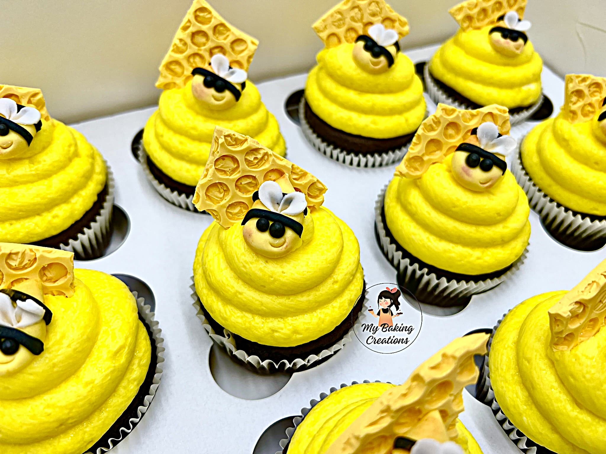 Custom cupcakes by My Baking Creations